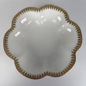 Theodore Haviland Limoges France Scalloped Serving Bowl Trinkler Dohrmann Co